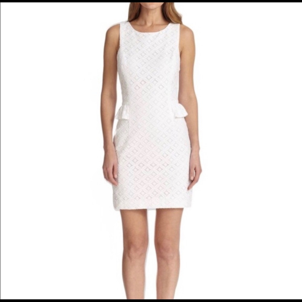 White Lily Pulitzer Shealth Dress size 8